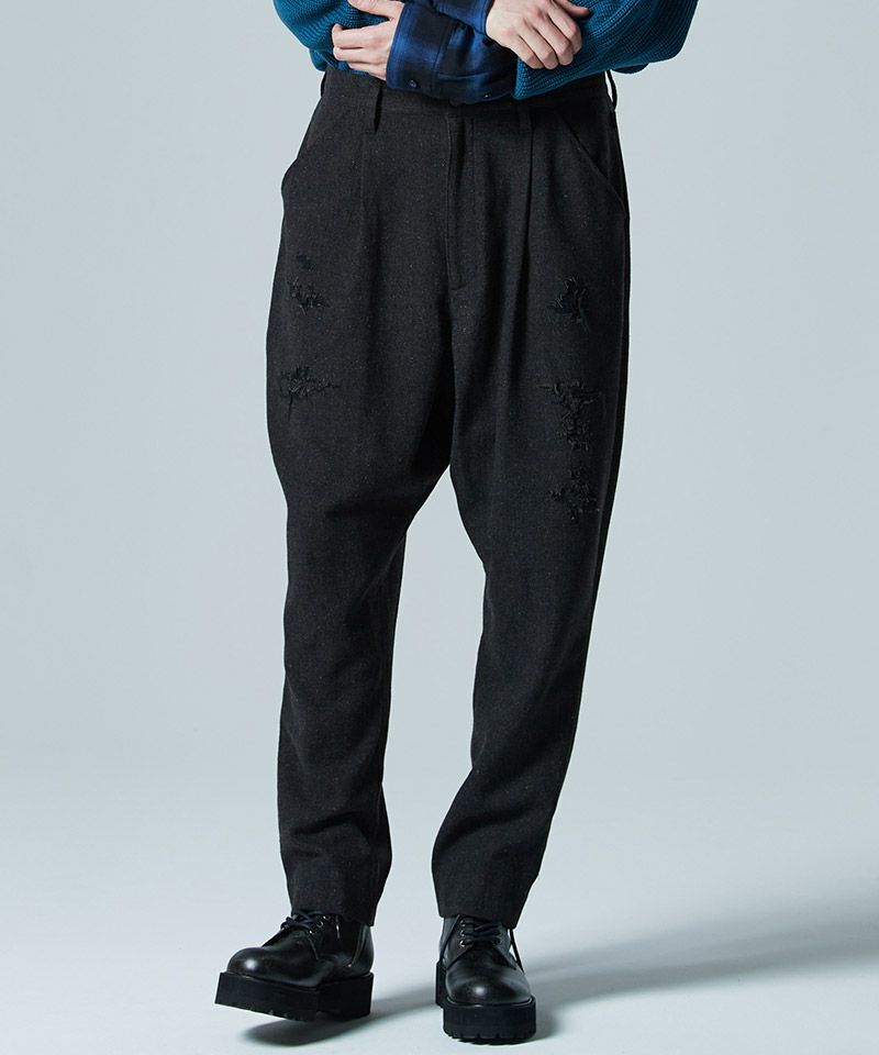 20%OFF【glamb(グラム)】Out of Society Tweed Slacks アウトオブ