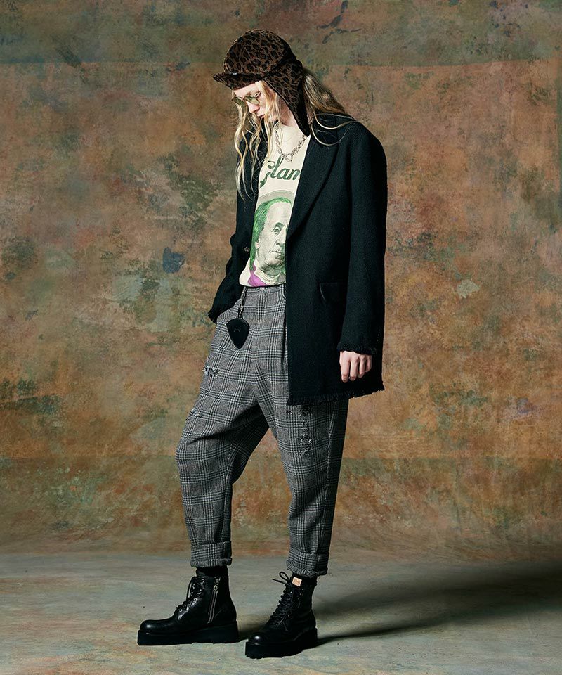 20%OFF【glamb(グラム)】Cut Off Chester Coat カットオフチェスター