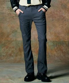 glamb(グラム)】Tender Flare Slacks テンダーフレアスラックス
