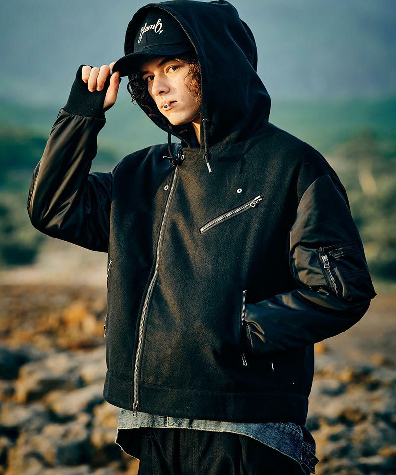 glamb(グラム)】【予約販売11月上旬～中旬入荷】Combination Hood 