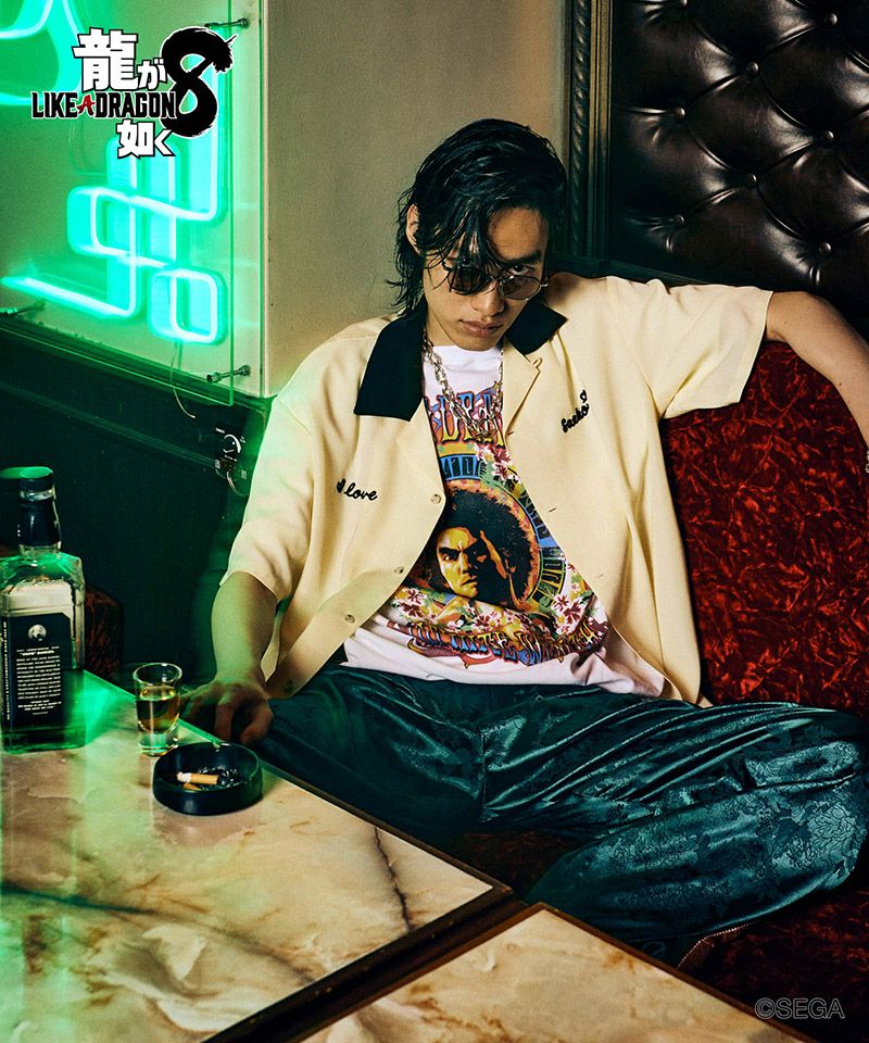 glamb(グラム)】Ichiban Kasuga T-shirts イチバンカスガTシャツ