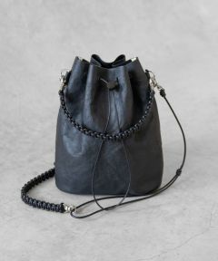SENTI センティ / Dyneema Leather RING POUCH_L ダイニーマ
