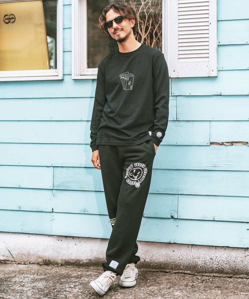 on オングレー スウェットパンツ M seventy seven(セブンティセブン)】middle onz sweat pants