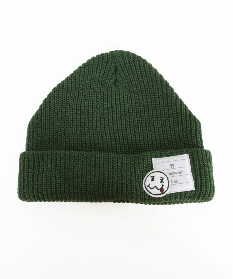 seventy seven(セブンティセブン)】knit cap (smile) ニット