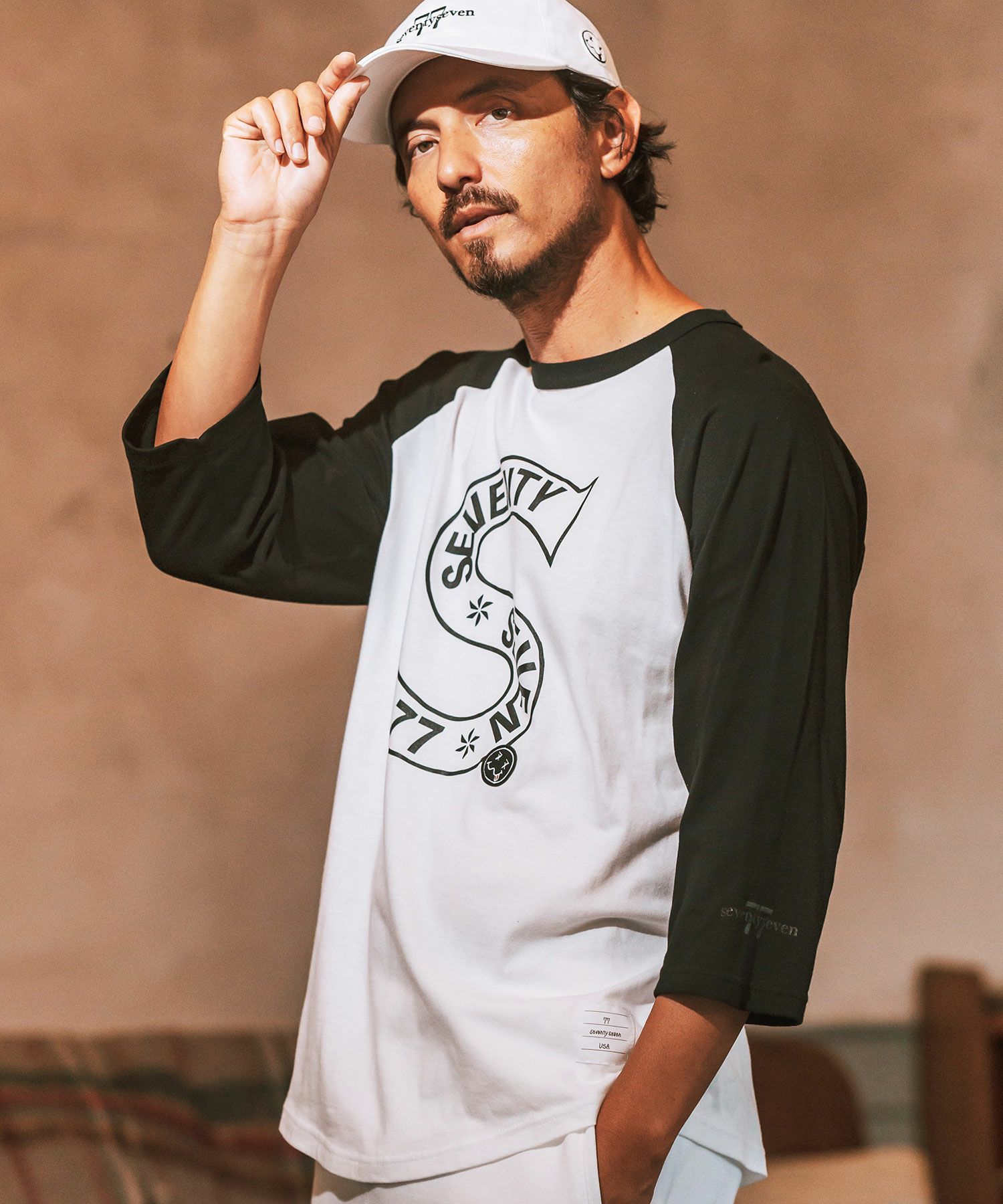 60%OFF【seventy seven(セブンティセブン)】light onz 3-4 sleeve t