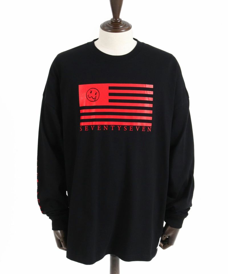 seventy seven(セブンティセブン)】middle onz over size L-S t
