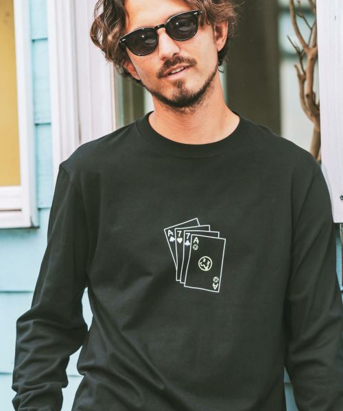 30%OFF【seventy seven(セブンティセブン)】middle onz L-S t-shirts