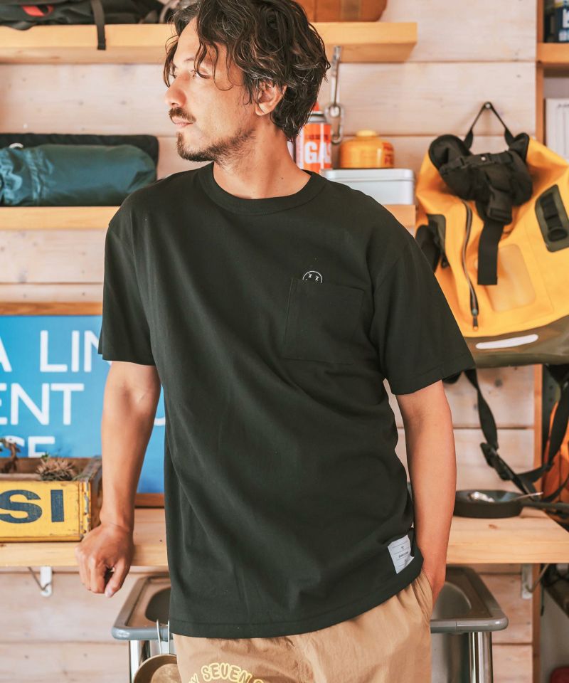 Tシャツ・カットソー [0milewear] Love Dove T-Shirt seventy seven(セブンティセブン)】middle onz S-S pocket t