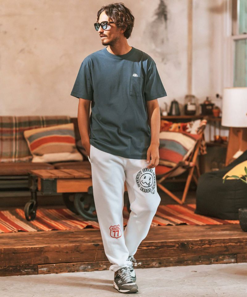   Tシャツ seventy seven(セブンティセブン)】middle onz S-S pocket t