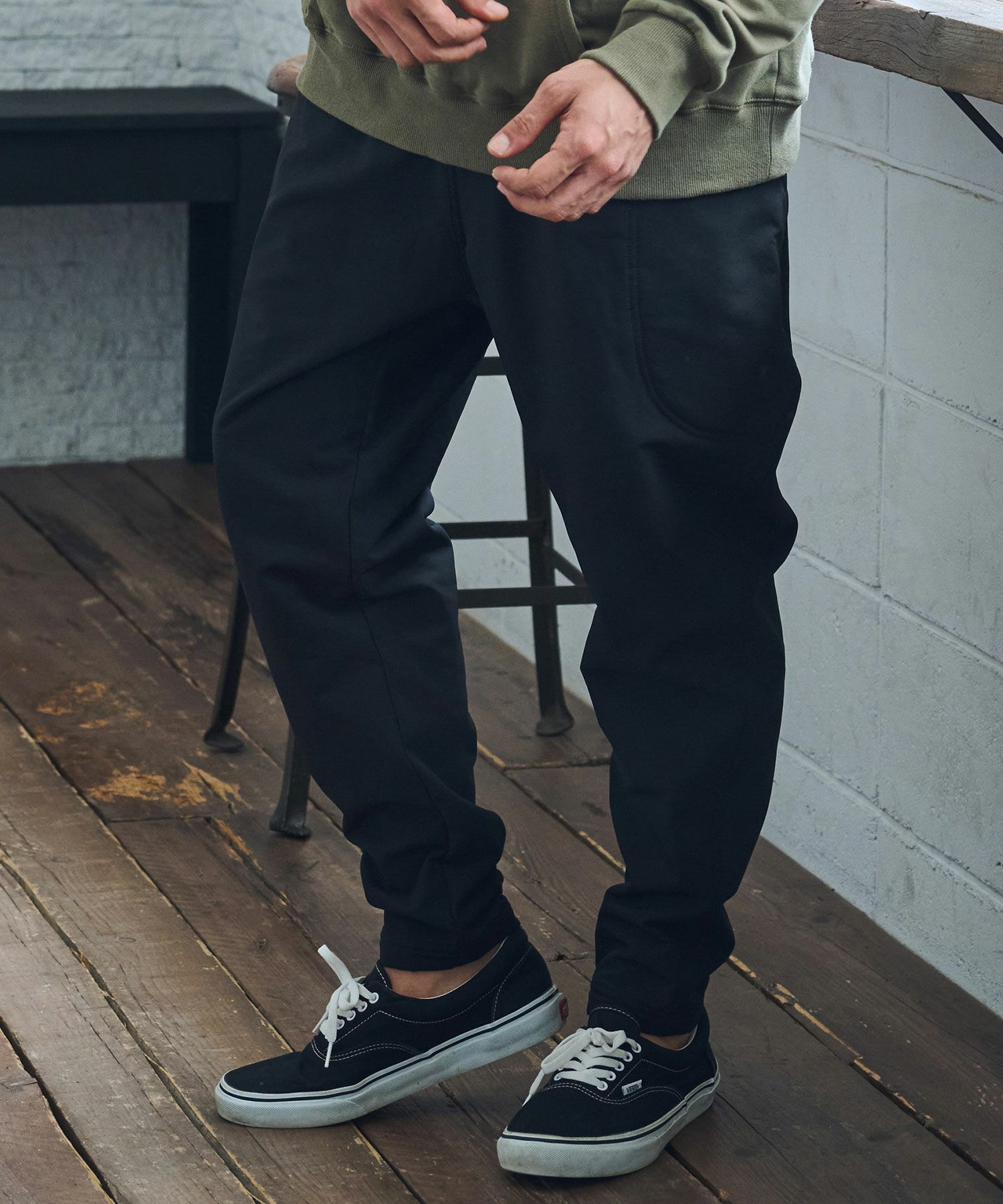 30%OFF【CAMBIO(カンビオ)】裏フリース変形ブッシュバルーンパンツ