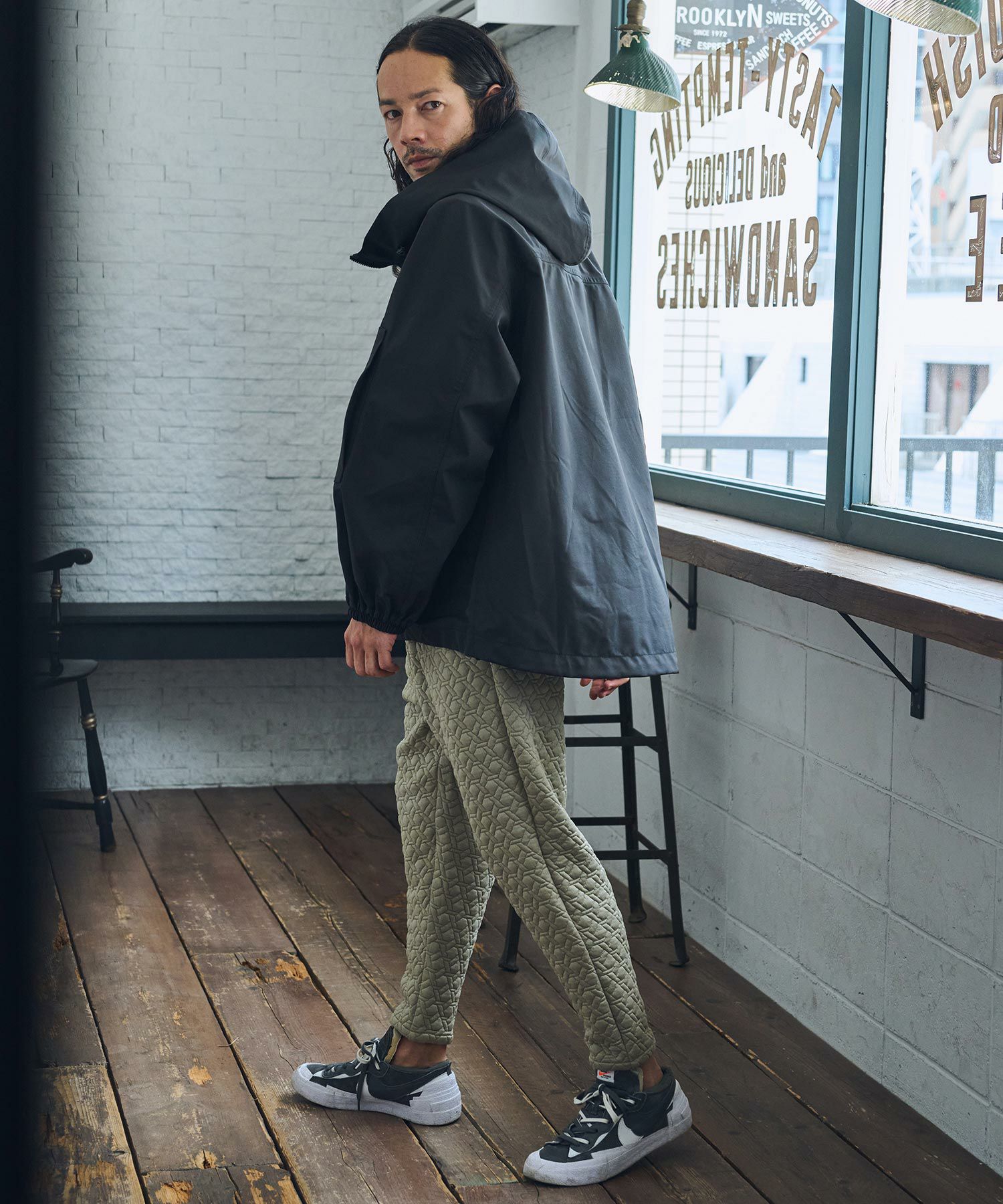 CAMBIO(カンビオ)】ビッグフーデッドマウンテンパーカー(C10008  