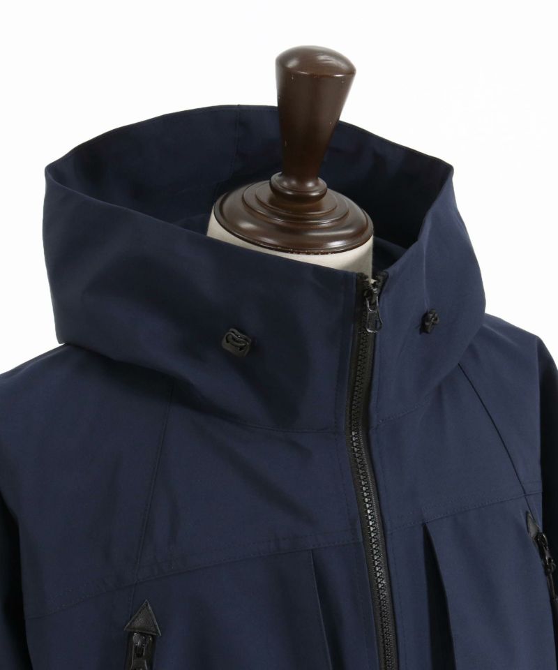 50%OFF【CAMBIO(カンビオ)】ビッグフーデッドマウンテンパーカー