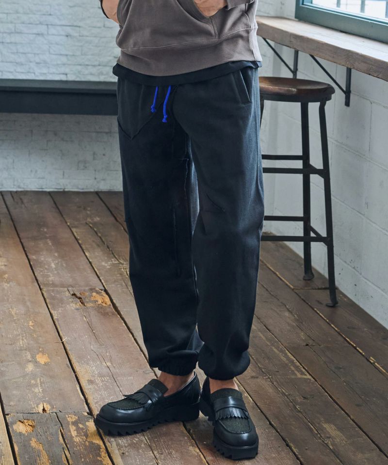 ハンドメイド　トレーナーとパンツ CAMBIO(カンビオ)】クラフトスウェットパンツ(CA-24-30