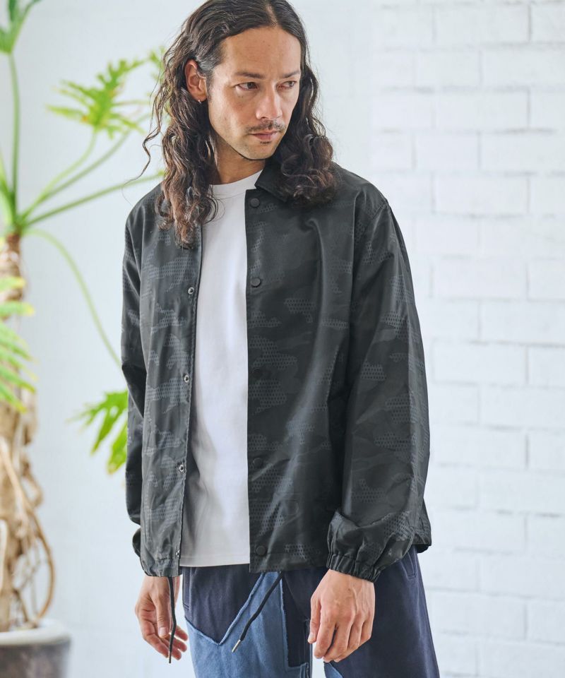 50%OFF【CAMBIO(カンビオ)】カモフラージュ柄×スター柄コーチ