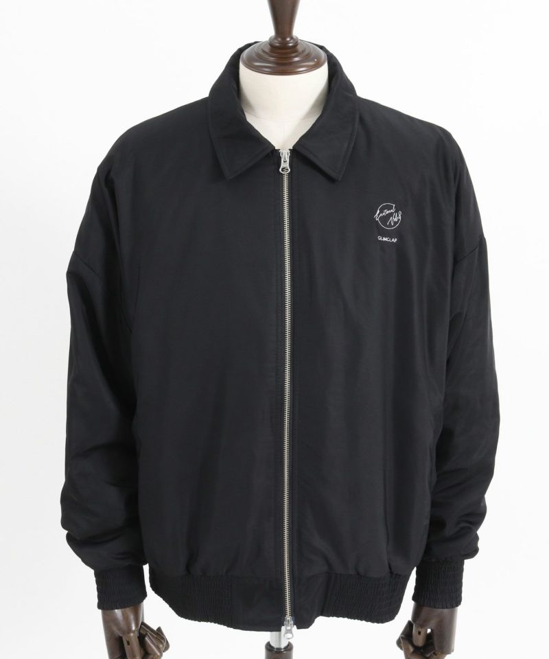 ジャケット・アウター gadidanoniem GUPTA GLIMCLAP(グリムクラップ)】 Ripstop nylon × shaggy leopard zip up