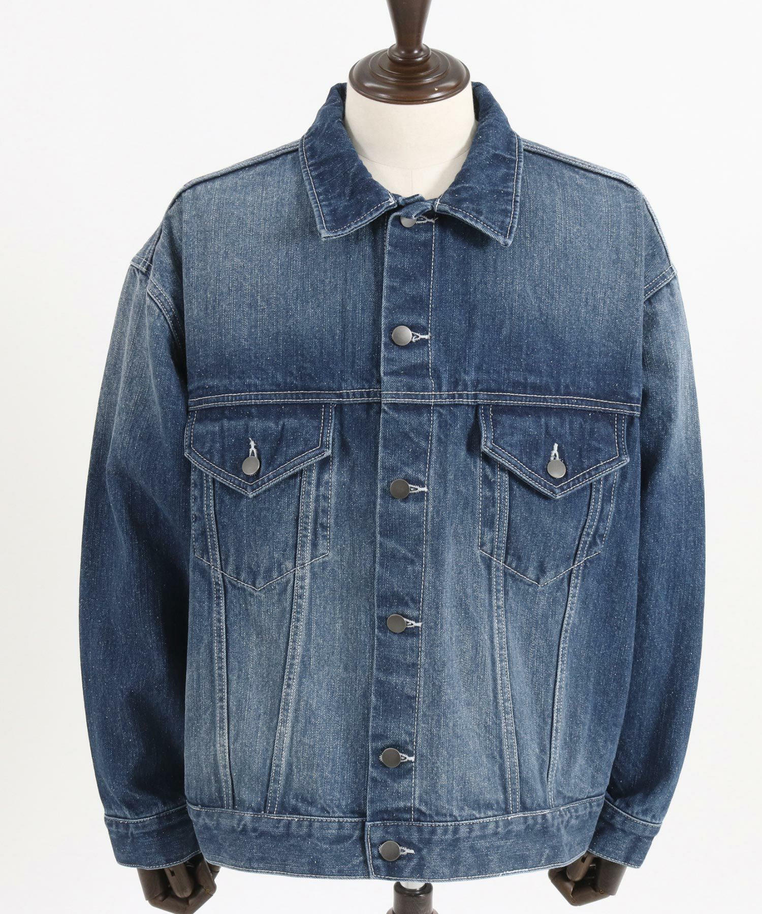 ADAM PATEK(アダムパテック)】thick selvedge nep denim jacket デニム