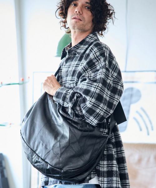 ADAM PATEK(アダムパテック)】recycle patchwork leather