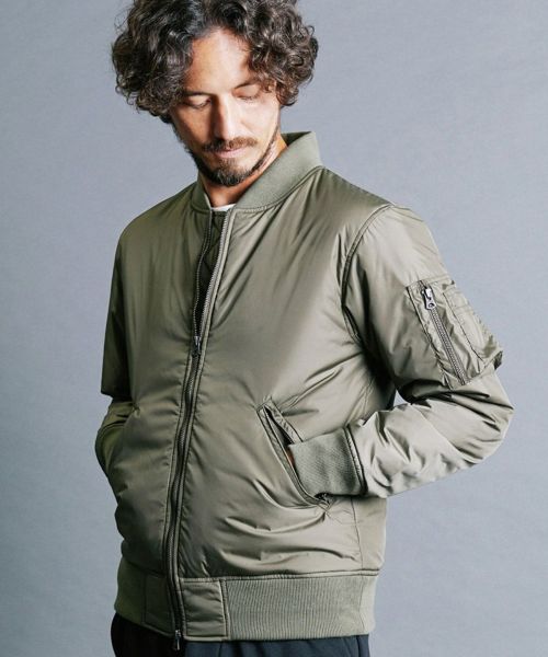 magine マージン 1812-57-urake rib コレクション full zip blouson ブルゾン 商品説明