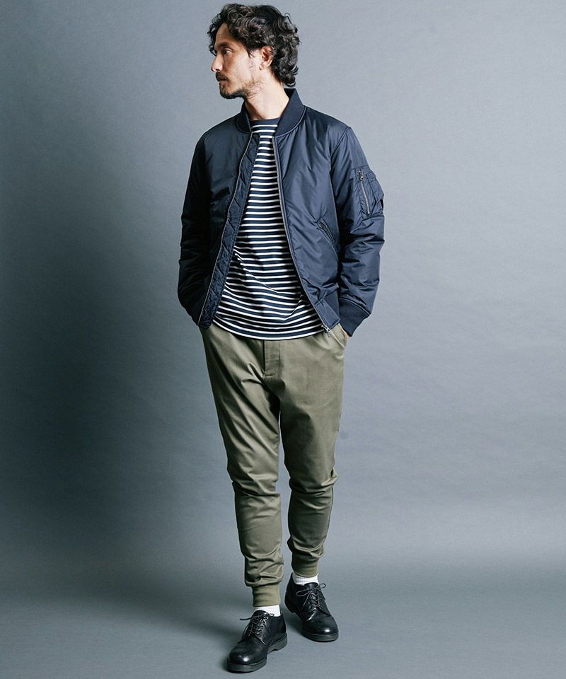 30%OFF【Magine(マージン)】NYLON THINSULATE ZIP MA-1 JKT ジャケット