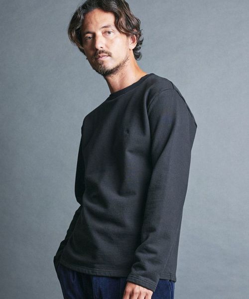 【Magine(マージン)】CTN EMBROIDERY SWEAT L-S スウェット(2432-047)