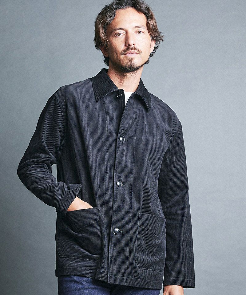 50%OFF【Magine(マージン)】8W CURDULOY BOX JKT コーデュロイ