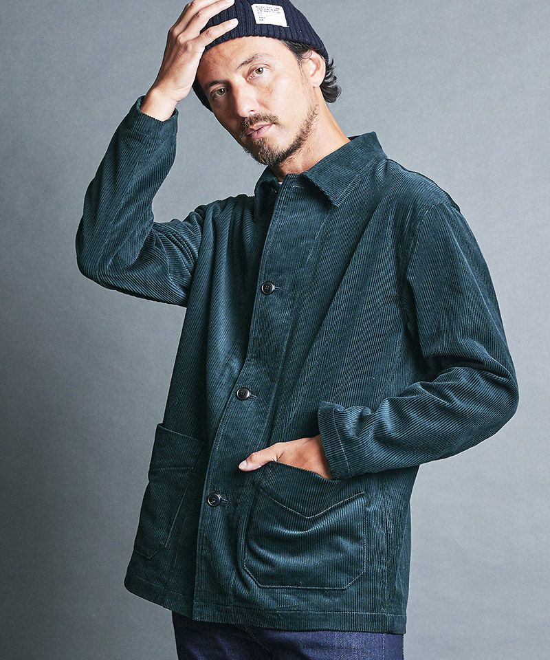 50%OFF【Magine(マージン)】8W CURDULOY BOX JKT コーデュロイ 
