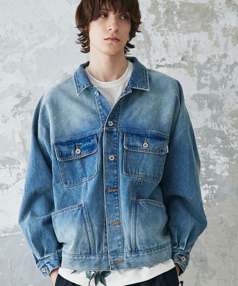 rehacer(レアセル)】Retro Work Denim Jacket デニムジャケット(01240100020) | CAMBIO カンビオ