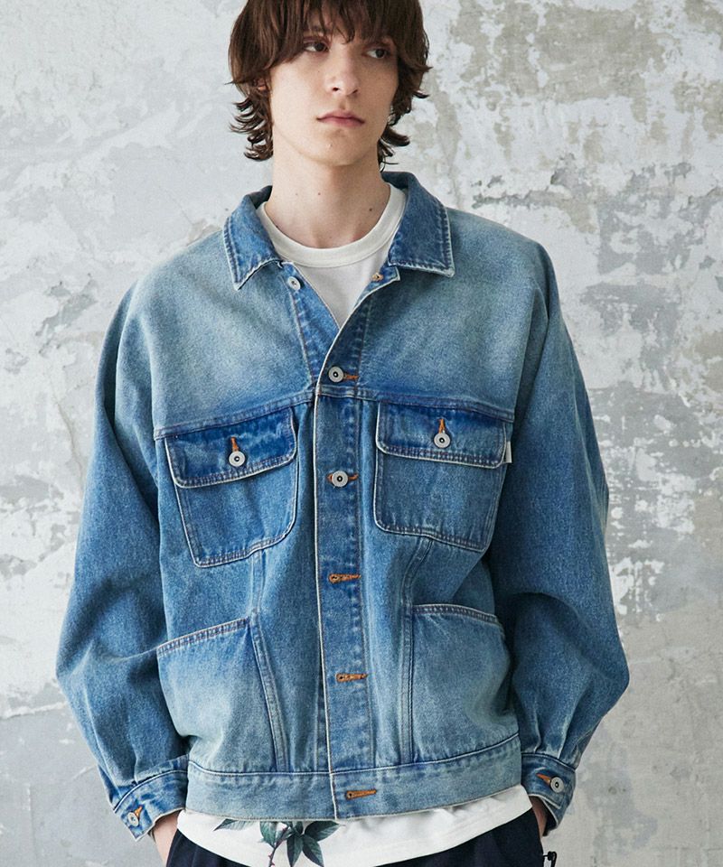rehacer(レアセル)】Retro Work Denim Jacket デニムジャケット