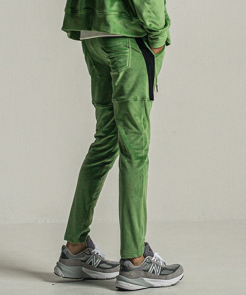 RESOUND CLOTHING(リサウンドクロージング)】velours TYLER PANTS 