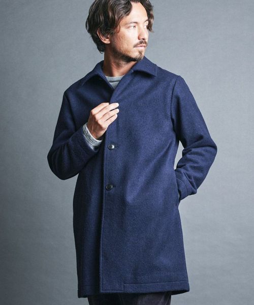 Magine(マージン)】【予約販売11月中旬～下旬入荷】WOOL MELTON SINGLE COAT シングルコート(2434-016) |  CAMBIO カンビオ