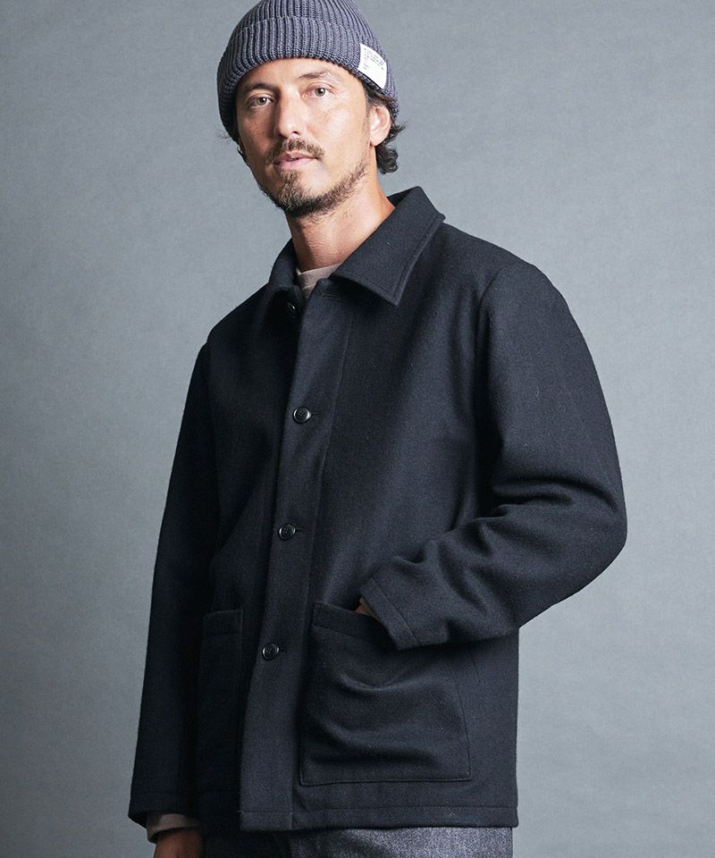 年末のプロモーション大特価！ 30%OFF【Magine(マージン)】WOOL COAT SINGLE SHORT MELTON ジャケット・アウター
