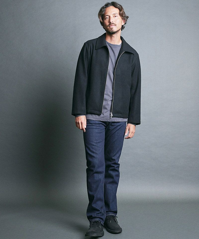 MARBLES HEAVY MELTON ZIP JKT　マーブルズ MELTON ZIP JKT | MASSES(マシス) / アウター ブルゾン