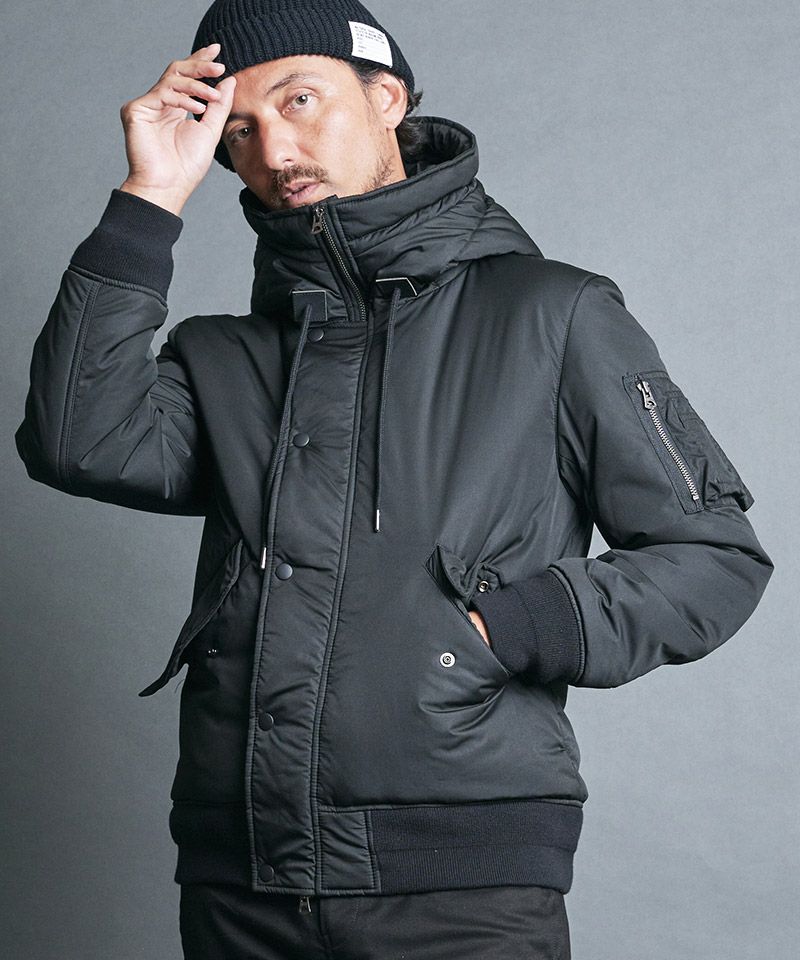 Magine(マージン)】【予約販売10月下旬～11月上旬入荷】PE MICRO TAFFETA THINSULATE N-2B JKT ジャケット(2434-002)  | CAMBIO カンビオ