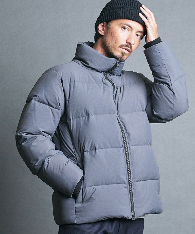 30%OFF【Magine(マージン)】NYLON STAND ZIP BASIC DOWN JKT ダウン 