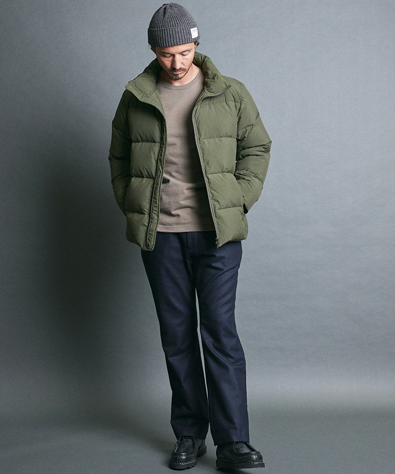 60%OFF【Magine(マージン)】NYLON STAND ZIP BASIC DOWN JKT ダウン