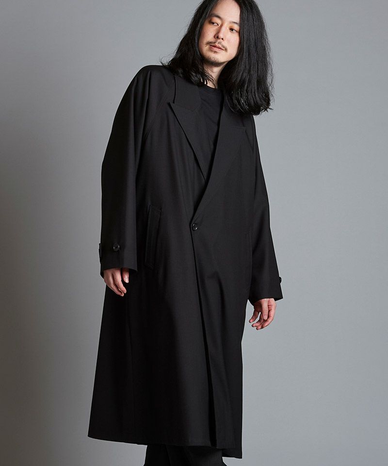 30%OFF【NO ID.(ノーアイディー)】 ﾀﾞﾌﾞﾙﾌﾞﾚｽﾄBIGﾛﾝｸﾞｺｰﾄ(855006-871C 