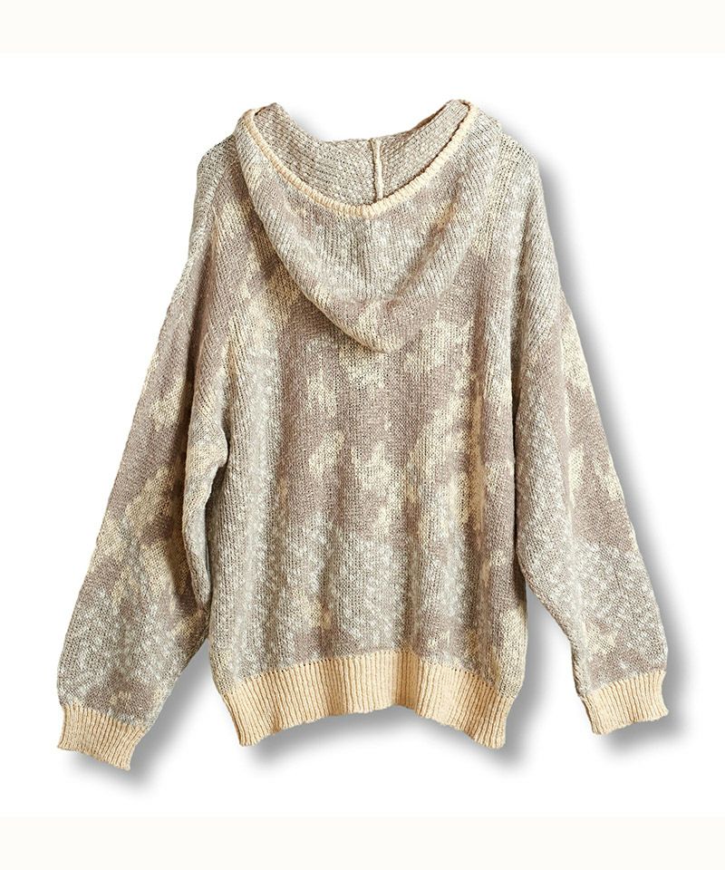 50%OFF【NO ID.(ノーアイディー)】ｱﾌﾞｽﾄﾗｸﾄJQﾆｯﾄZIPﾊﾟｰｶ(855010