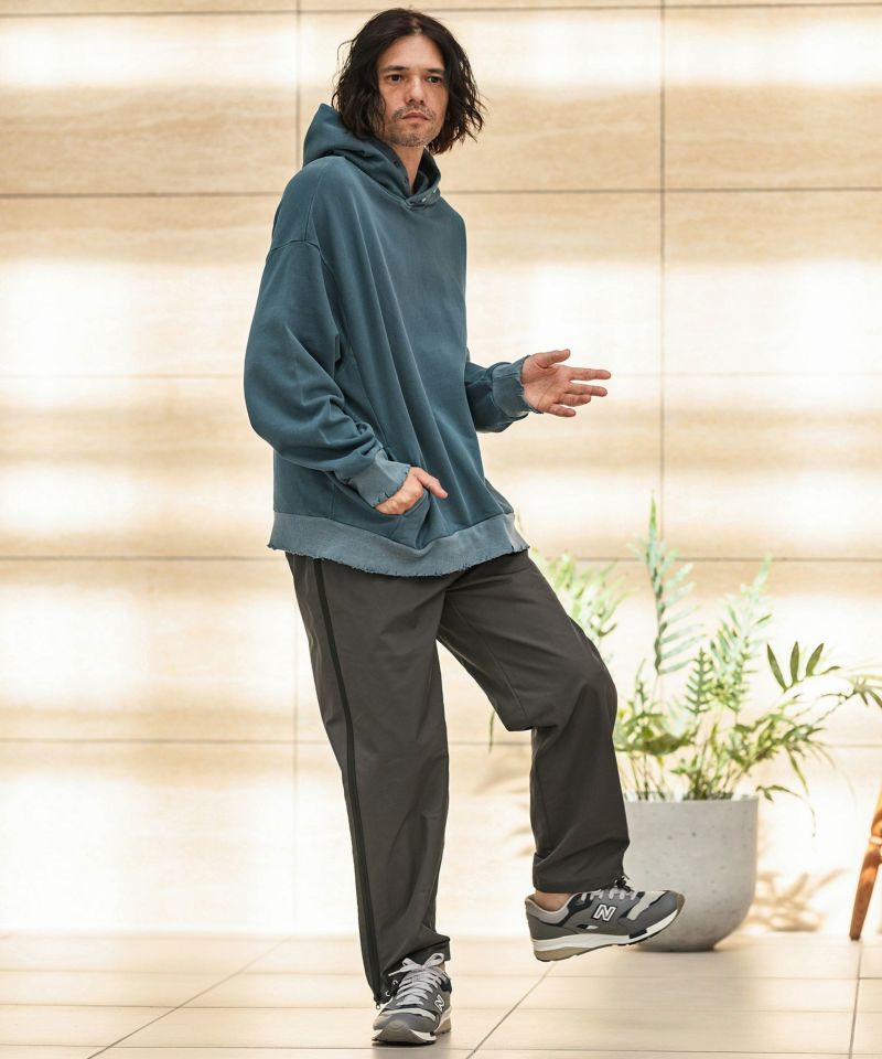 【CAMBIO】総柄サイドラインパンツ 30%OFF【CAMBIO(カンビオ)】サイドZIPラインパンツ(CA-24-39