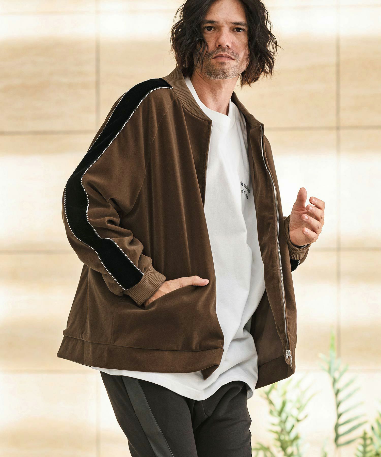 30%OFF【CAMBIO(カンビオ)】ベロアスカジャン(HLCM0174) | CAMBIO カンビオ