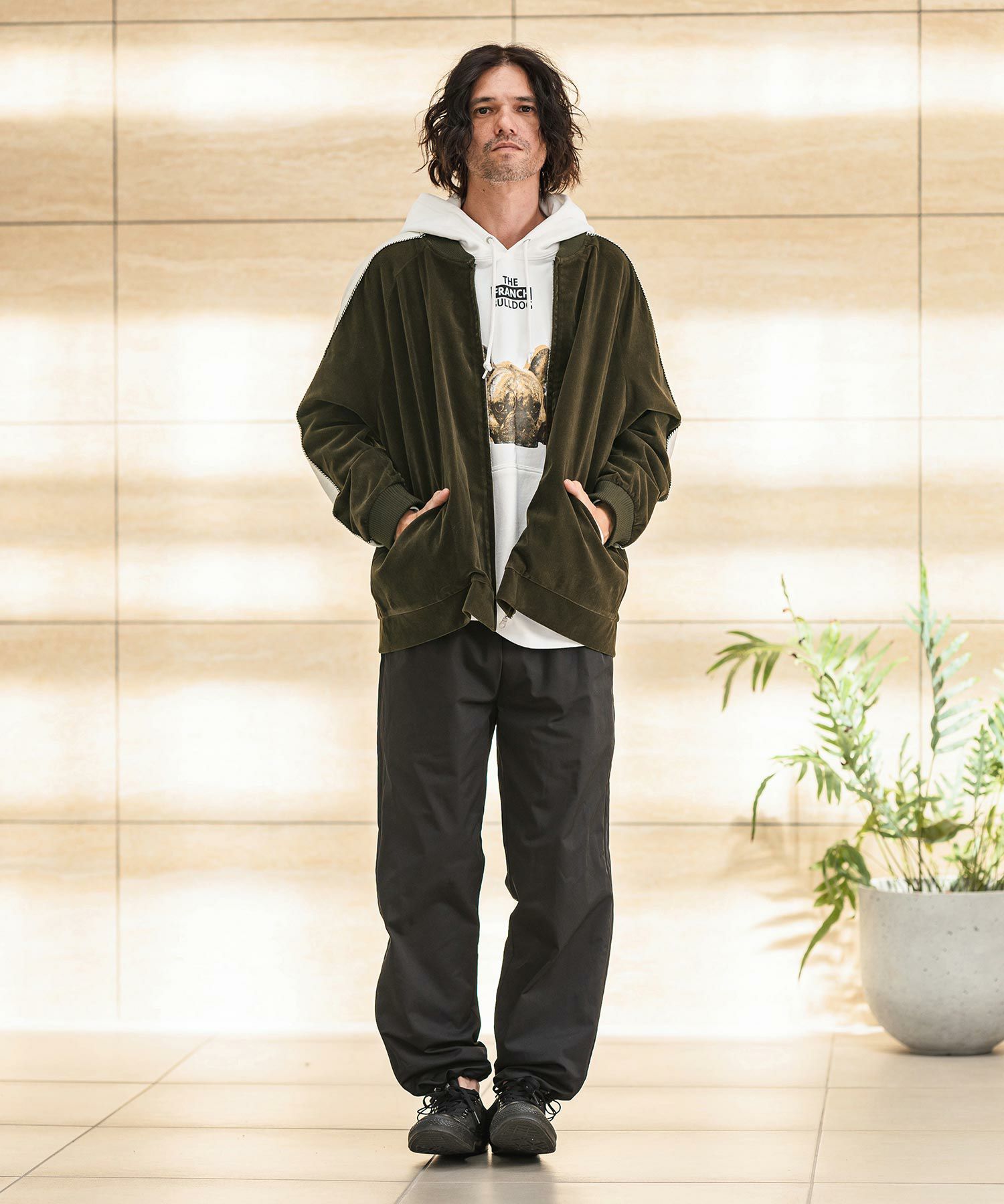 30%OFF【CAMBIO(カンビオ)】ベロアスカジャン(HLCM0174) | CAMBIO カンビオ
