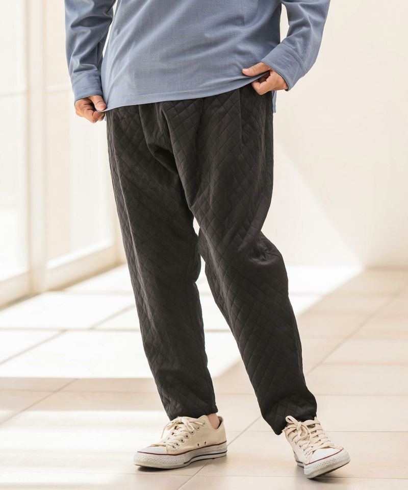 CAMBIO(カンビオ)】Velvet Diamond Quilted Pants キルトパンツ