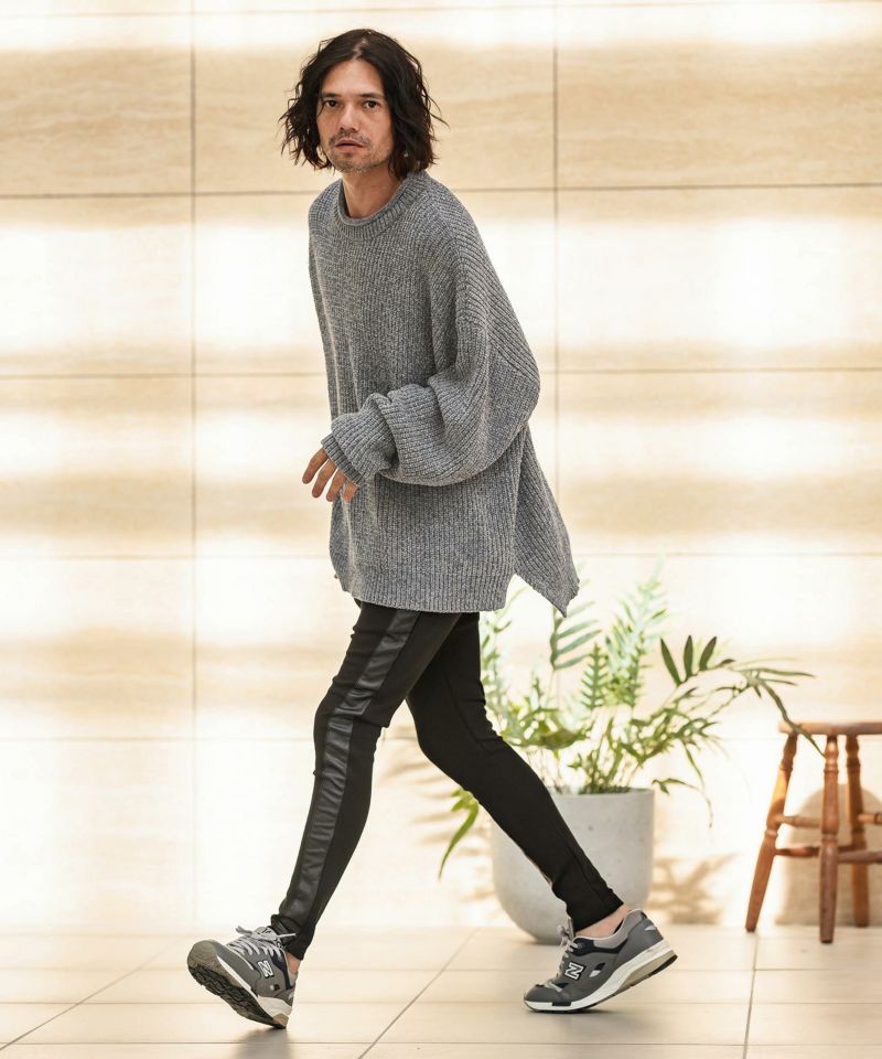 ニット・セーター IONSEOUL Mud Muscle Fit Knit b0924d6f482199c43f36c23b09a0e6