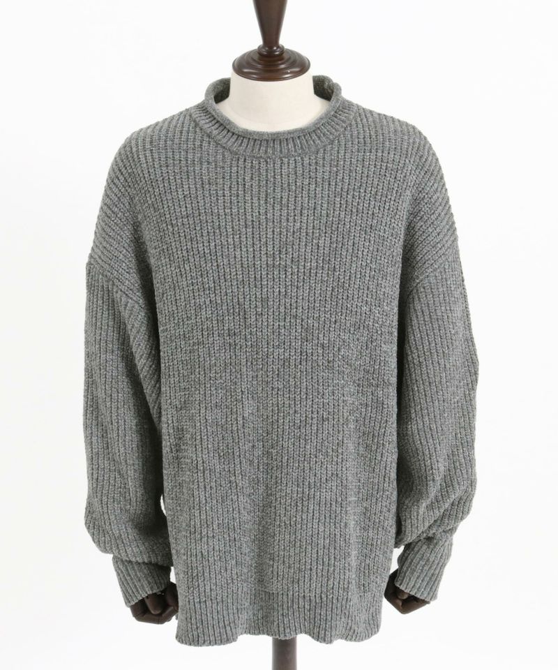 NMB 月別 CAMBIO(カンビオ)】Mid Gauge Mole Knit Pullover プルオーバーニット