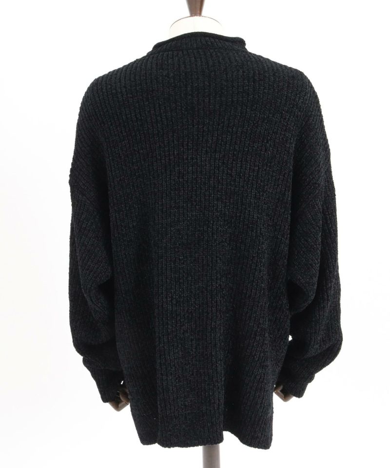 CAMBIO(カンビオ)】Mid Gauge Mole Knit Pullover プルオーバーニット