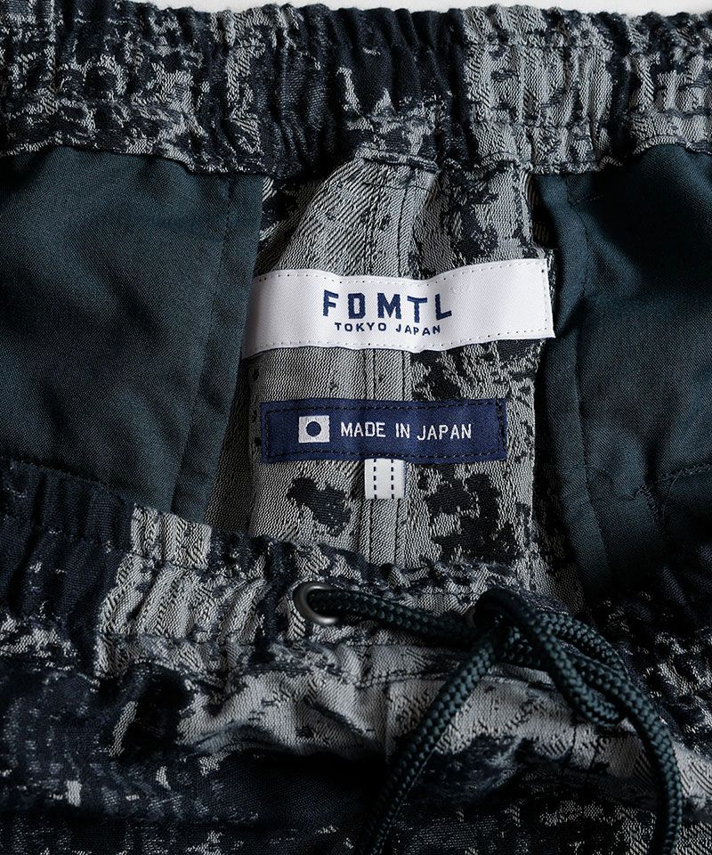 FDMTL(ファンダメンタル)】JACQUARD BORO SHORT PANTS ショート FDMTL(ファンダメンタル)】JACQUARD BORO SHORT PANTS ショート