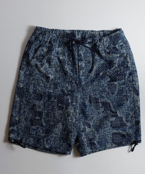 FDMTL(ファンダメンタル)】【予約販売3月中旬〜下旬入荷】JACQUARD BORO 冷たく PANTS パンツ(FA25-