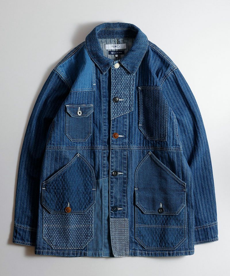 FDMTL(ファンダメンタル)】【予約販売3月中旬～下旬入荷】COVERALL JACKET 3YR WASH ジャケット(FA25-JK11U) |  CAMBIO カンビオ