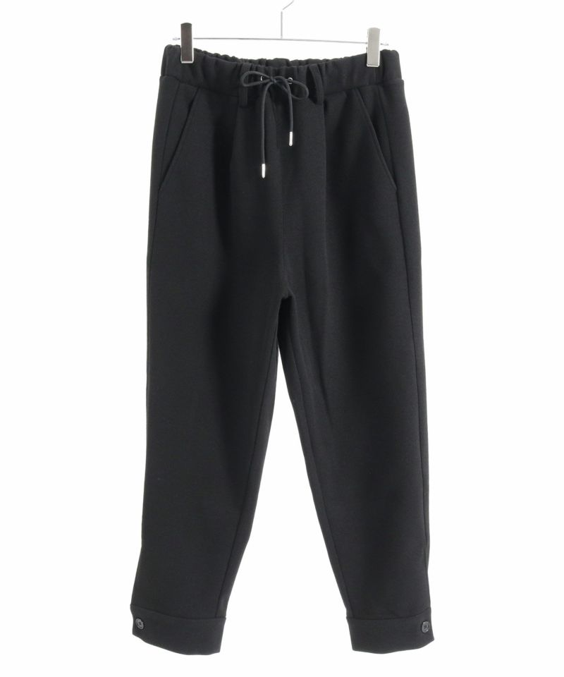 30%OFF【CAMBIO(カンビオ)】Soft Melton Hem Cuffs Pants メルトン