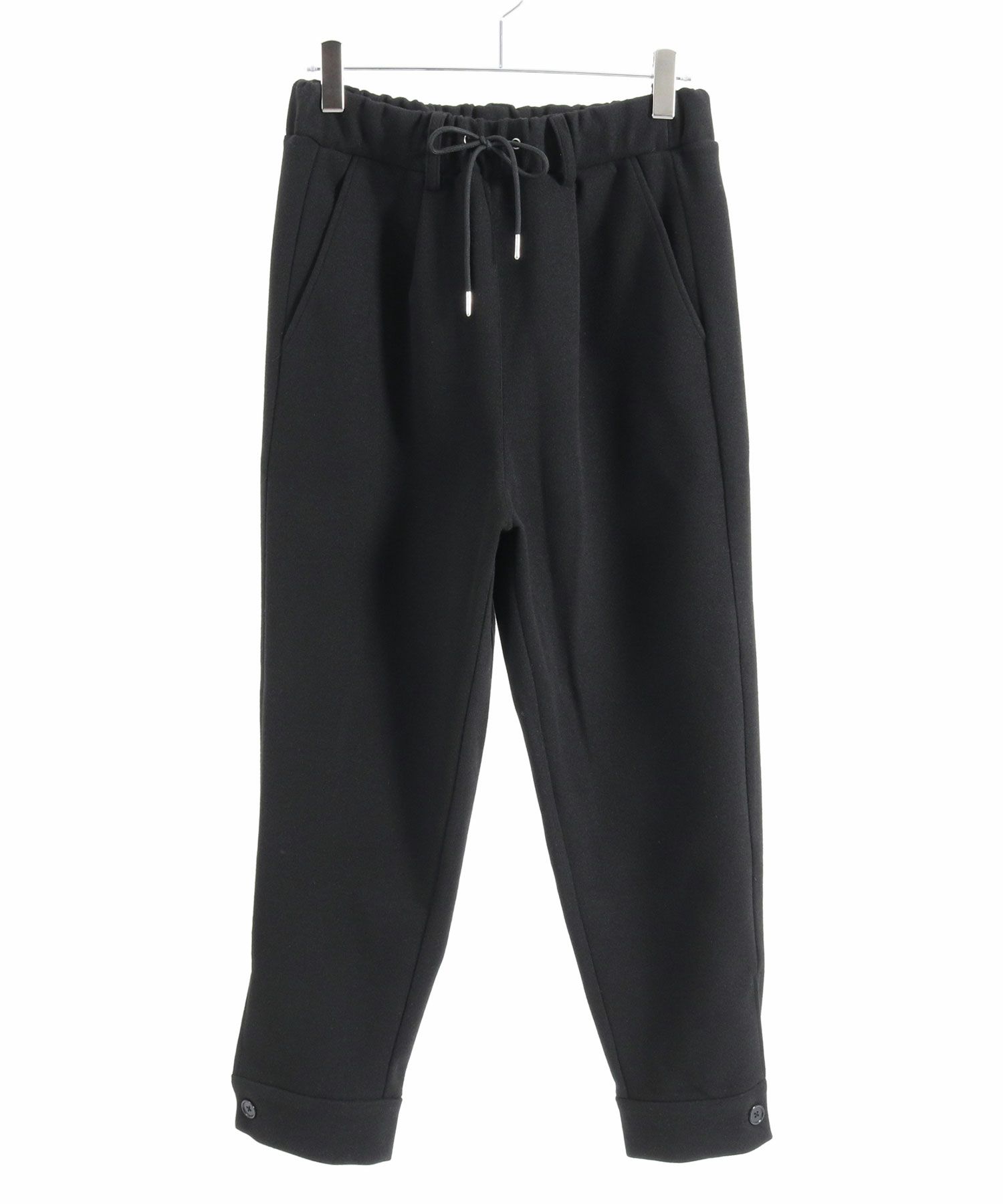 CAMBIO(カンビオ)】Soft Melton Hem Cuffs Pants メルトンパンツ 