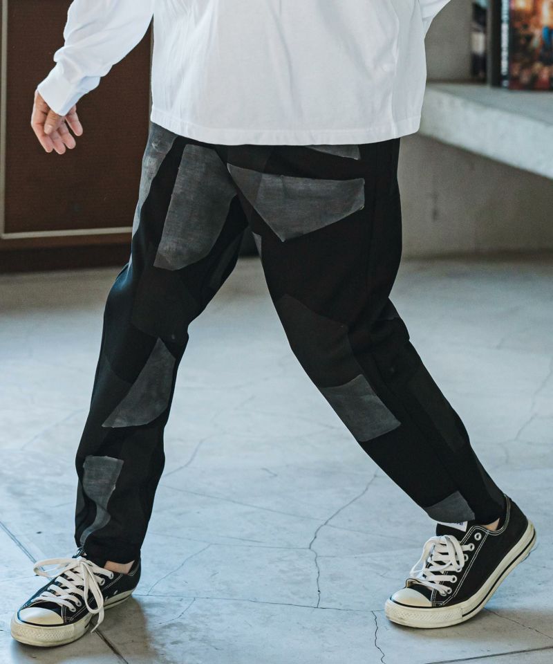 CAMBIO カンビオPatchwork Balloon スウェットパンツ CAMBIO カンビオPatchwork Balloon スウェットパンツ CAMBIO